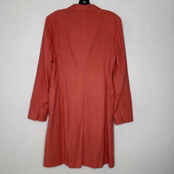 Jil Sander Coat Womens 38 Cashmere Silk Long Minimalist Designer Made in Germany - Picture 5 of 7